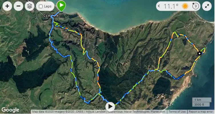 Cape Kidnappers Trail run